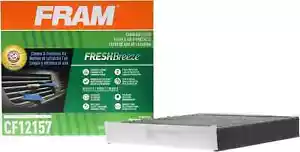 Fram Fresh Breeze Cabin Air Filter with Arm & Hammer Baking Soda, CF12157 - Picture 1 of 1