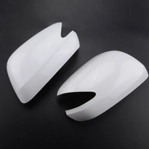 RH+LH Side Rear Mirror Cover Caps For Honda Fit Jazz 2009 2010 2011 2012 2013 2X - Foto 1 di 6