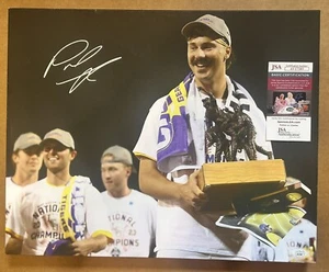 Paul Skenes Signed Autographed 16x20 Stretched Canvas JSA COA Pirates LSU - Picture 1 of 5
