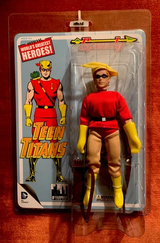 Teen Titans SPEEDY 6” Figure Figures Toy Company Mego DC Worlds Greatest Heroes Cover