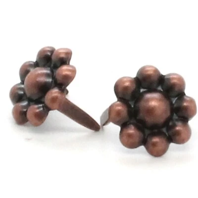 Manchas frisadas bronze cobre antigo 5/8" 100 peças NH00117-10 - Imagem 1 de 2