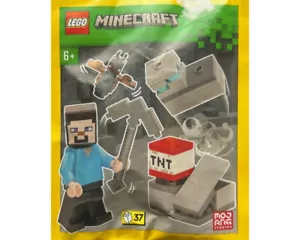 ORIGINAL LEGO - MINECRAFT - Limited Edition - Steve mit Fledermaus und TNT 662411 - Bild 1 von 2