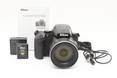 Nikon Coolpix P900 BK 16.0MP Digital Camera. W/ Battery/Accessories  2378371 - Image 1 of 4