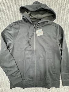 Mondetta Jacket Mens Medium Black Full Zip Hooded Outdoor Project Hiking New - Picture 1 of 9