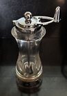 Vintage Clear Lucite Metal Pepper Mill MCM William Bounds - RARE