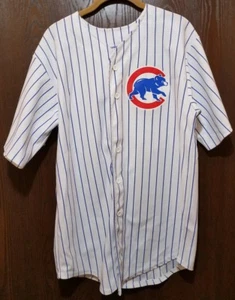 Cool Blue & White CUBS Softball Baseball Jersey Man 42-44 - Picture 1 of 2
