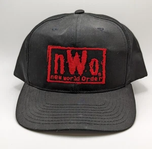 VINTAGE 1998 NWO New World Order WCW SNAPBACK Hat Wrestling DEADSTOCK!! - Picture 1 of 11