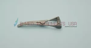 OR Grade Glover Bulldog Arterienklemme 8 cm gebogene Herz-Kreislauf-Instrumente - Bild 1 von 3