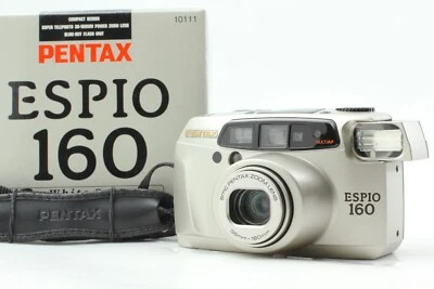 [Exc+5 w/ BOX,stap ]  PENTAX ESPIO 160 35mm Film Camera Point & Shoot From Japan - Image 1 of 4