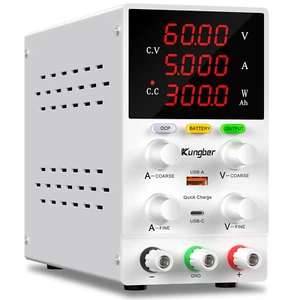 DC Power Supply Variable, 60V 5A Adjustable Switching Regulated DC Bench Power S - Picture 1 of 12