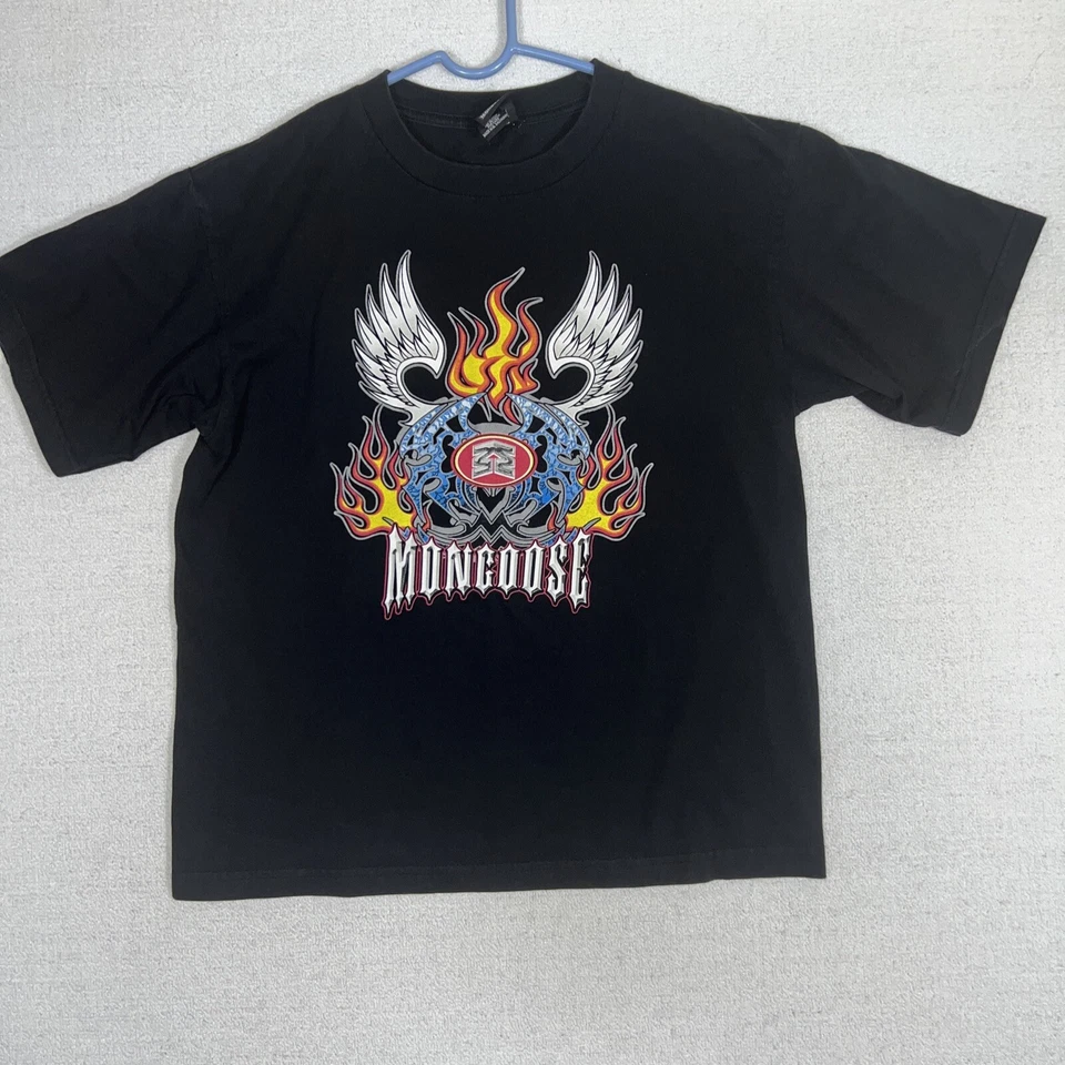 Camiseta Mongoose Bicycles Estampado Gráfico Juvenil Grande Foto 1 de 4