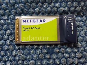 Netgear Gigabit PC Card 10/100/1000 Mbps GA511 - Picture 1 of 3
