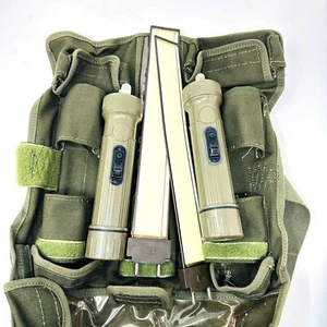 Vietnam Era USGI AN/PVN-1 Landing Signal Light Set w/ Vest 6350-179-2686 Tested - Picture 1 of 7