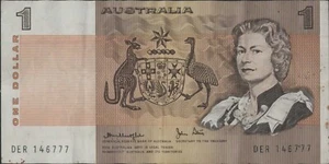 (N84-3) 1978 AU $1 bank note (C) - Bild 1 von 2
