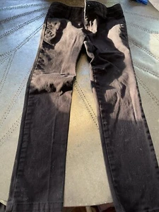 Girls French Toast Black Stretch Pants/Jeans - Size 7 - Picture 1 of 4