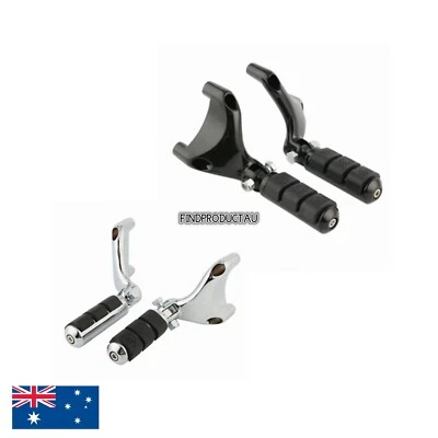 Soporte estribo pasajero motocicleta para Harley XL Sportster 883 1200 2004-2013 Foto 1 de 3