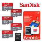 32GB 64GB 128GB 256GB 512GB SanDisK Ultra Micro SD SDXC Speicherkarte 120MB/s