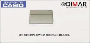 Replacement Vintage Original LCD Casio QW-555 NOS For Casio DBA-800 - Picture 1 of 1