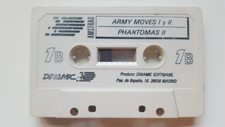 ARMY MOVES - PHANTOMAS - DUSTIN - NONAMED / DINAMIC CASSETTE / AMSTRAD SPECTRUM
