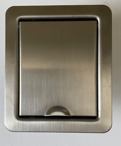 Stainless steel vacuum socket/inlet - Picture 1 of 6
