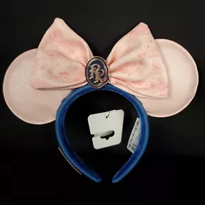 Orecchie loungefly 2021 Disney Parks Riviera Resort Minnie Mouse rosa e blu - Foto 1 di 3