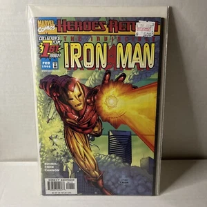 The Invincible Iron Man #1 Marvel Comics Heroes Return VF/NM - Picture 1 of 1