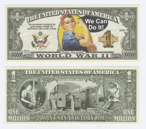 ONE MILLION DOLLARS ROSIE,THE RIVETER  - Picture 1 of 1