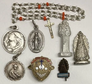 EUROPA 1950 ́ ALTES LOT x8 HEILIGES HERZ ANTHONY VON PADUA LUJAN JUNGFRAU MARIA PAUL II - Bild 1 von 18