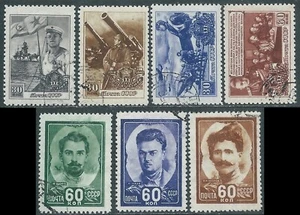 1948 RUSSIA USATO ARMATA ROSSA - SV37-2 - Picture 1 of 1