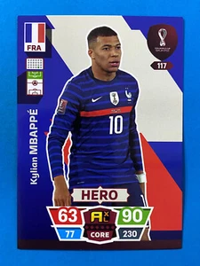 Panini Adrenalyn World Cup Qatar 2022 n.117 Kylian Mbappe' (France) ⚪🔴 - Imagen 1 de 1