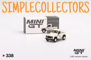 Mini GT Land Rover Defender 90 camioneta (blanca) #338 - Imagen 1 de 4