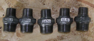 DOWNLAND Taper Nipples/Connectors 1/2" x 3/4" bsp (Set of 5)