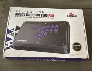 MAYFLASH F500 FLAT All Button Arcade Controller for PlayStation, PC, Xbox - Picture 1 of 6