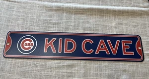 Chicago Cubs Metal Sign Kids Cave - Picture 1 of 5