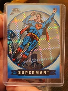 2025 Fleer DC Brilliants Superman Clark Kent Blue X-Ray /999  - Picture 1 of 3