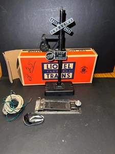 Lionel Postwar 140 Operating Banjo Signal w/ Original Box - Picture 1 of 11