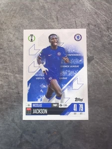 Nicolas Jackson Match Attax 2024/2025 Chelsea 24/25 Topps # 99 - Picture 1 of 2