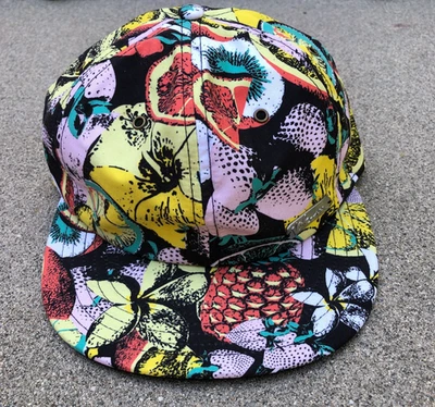 VOLCOM Queso Fruit Strapback Hat Men's Adjustable Cap BRAND NEW - Image 1 of 4