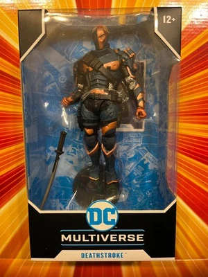 McFarlane Toys DC Multiverse BATMAN: ARKHAM ORIGINS DEATHSTROKE 1:12 NUEVO SIN USAR, EN CAJA 7"" Foto 1 de 4