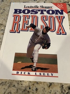 1991 Boston Red Sox Louisville Slugger Collector's Edition Book Roger Clemens - Image 1 of 4