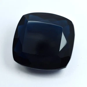 84,55 quilates raro zafiro verde azulado A++ CERTIFICADO piedra preciosa suelta tamaño grande corte cuadrado - Imagen 1 de 6