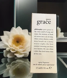 🪽 PURE GRACE by PHILOSOPHY 0.5 oz EDT Spray Perfume NEW in Box SEALED 🪽 - Picture 1 of 8