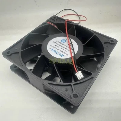 RUNDA 12038 RD1238B24M-S 24V 0.93A 12CM 2-pin high airflow inverter cooling fan - Image 1 of 3