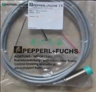 1PC NEW FOR PEPPERL + FUCHS NBN12-18GM50-E0-5M Sensor - Image 1 of 3