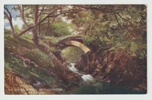 LNWR Bettws Y Coed Alte Römerbrücke 1907 Offizielle Postkarte - Bild 1 von 2