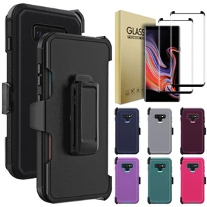 For Samsung Galaxy Note 9 Case Heavy Duty Cover Clip Holster Screen Protector - Picture 1 of 59