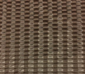 POLLACK & ASSOCIATE PILLOW PLUSH KOHL TAUPE VELVET UPHOLSTERY FABRIC BTY 53"W - Picture 1 of 5