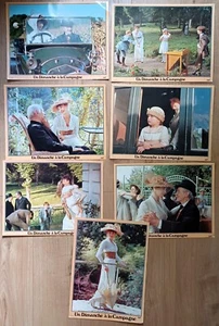 Lot de 7 photos film UN DIMANCHE A LA CAMPAGNE 1984 grand format 40 x 30 cm - Photo 1/1