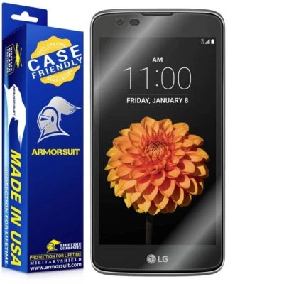 [Paquete de 2] ArmorSuit MilitaryShield LG K7 (2017) Funda Protectora de Pantalla Amigable Foto 1 de 4