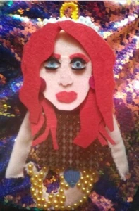 Chappell Roan unofficial handmade mermaid home / car / party / decoration. - Picture 1 of 1